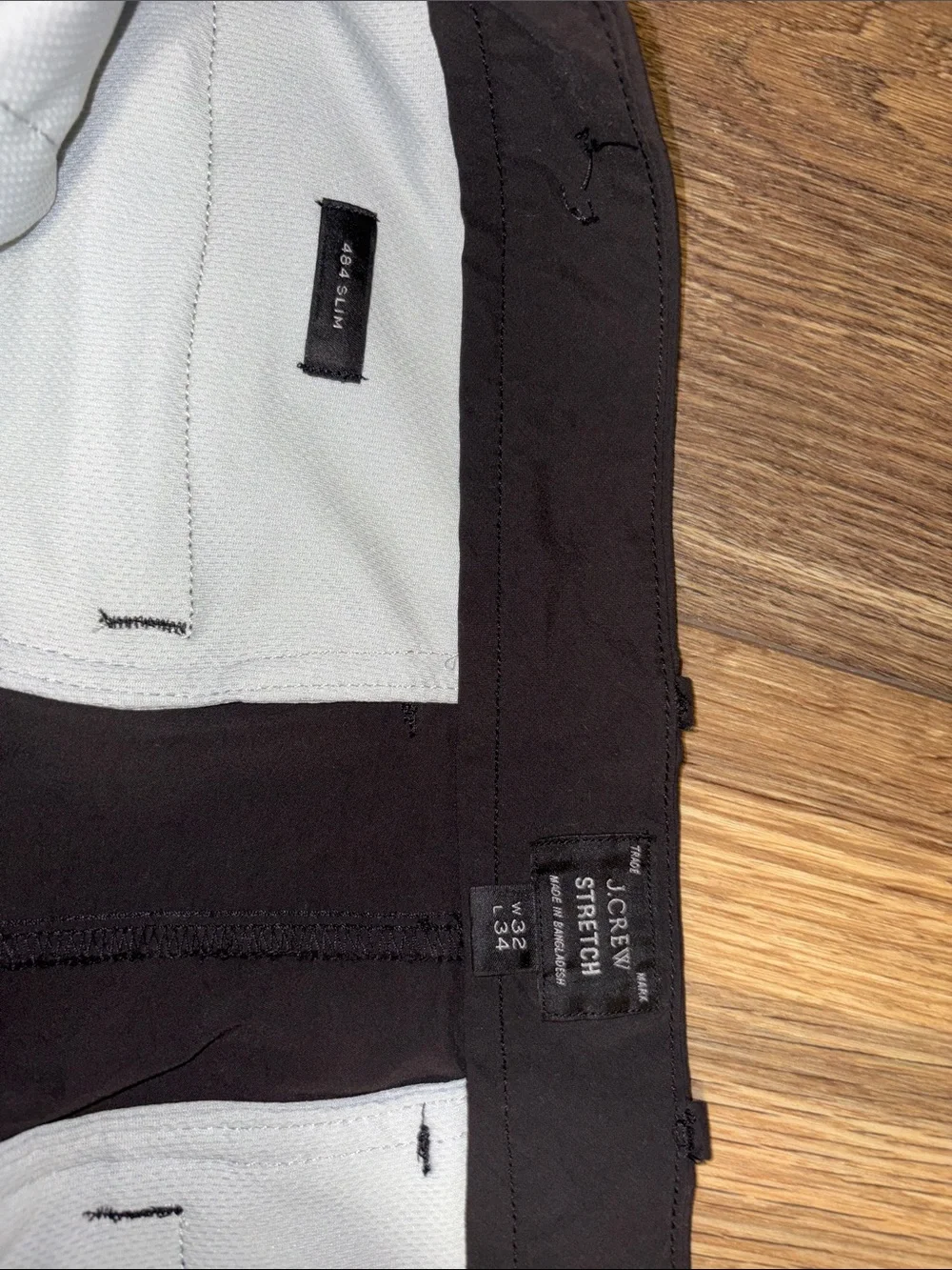 J. Crew Black Men's Dress Pants - Straight Leg and Slim Fit.